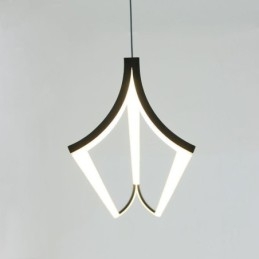 Lampada a sospensione moderna a forma di libro Illuminazione a sospensione Living