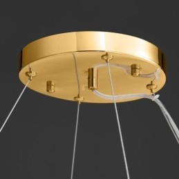 Lampadario in vetro artistico con piuma, luce pendente rotonda