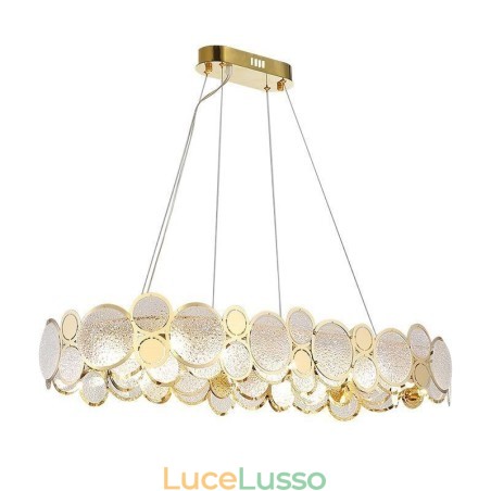 Lampadario in vetro europeo creativo lampadario di lusso Lampadario in vetro europeo creativo lampadario di lusso