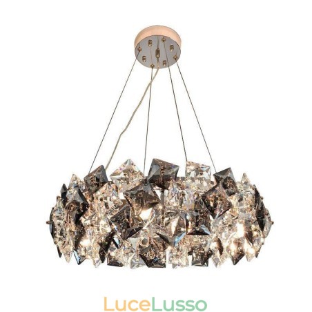 Lampadario in vetro di lusso leggero Lampada a sospensione moderna e minimalista Soggiorno Lampadario in vetro di lusso leggero Lampada a sospensione moderna e minimalista Soggiorno
