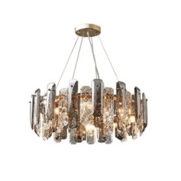 Lampada a sospensione di lusso in vetro europeo