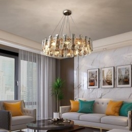 Lampada a sospensione di lusso in vetro europeo