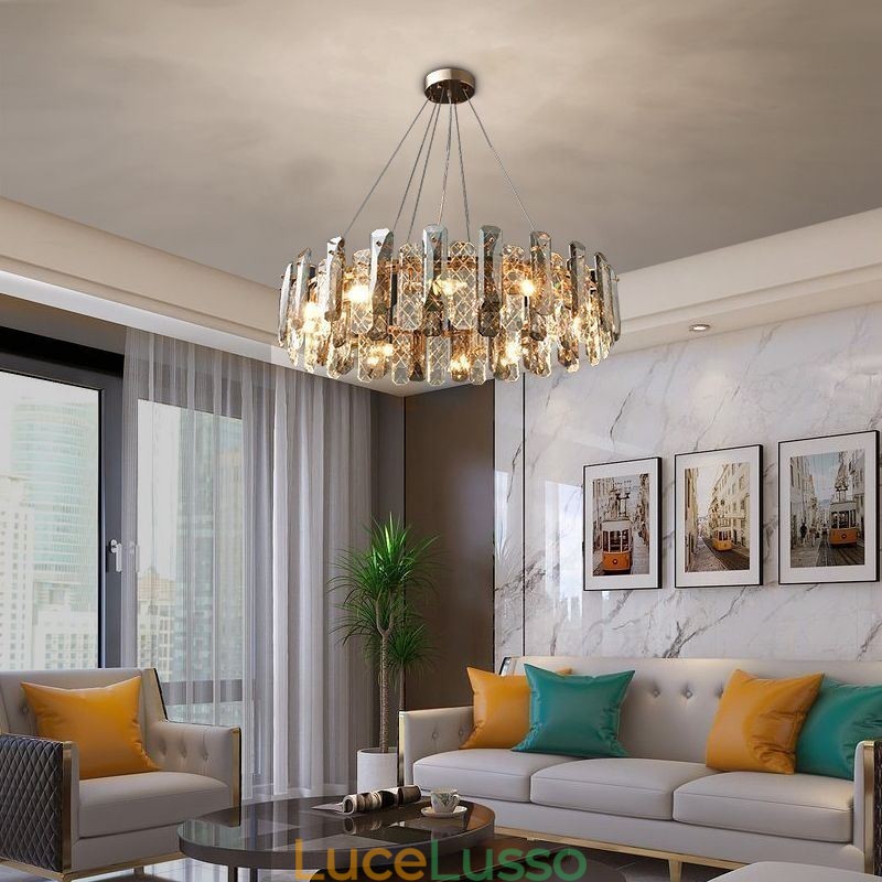 Lampada a sospensione di lusso in vetro europeo