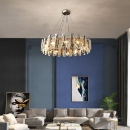 Lampada a sospensione di lusso in vetro europeo