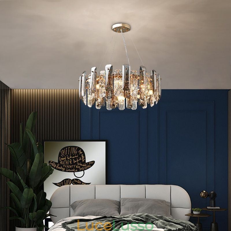 Lampada a sospensione di lusso in vetro europeo