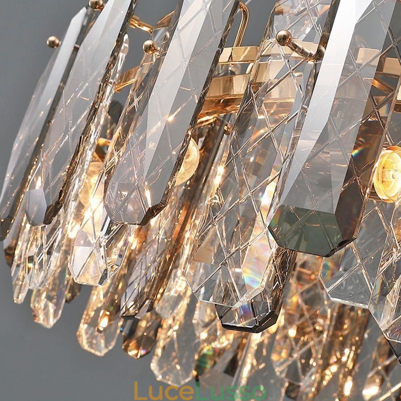 Lampada a sospensione di lusso in vetro europeo