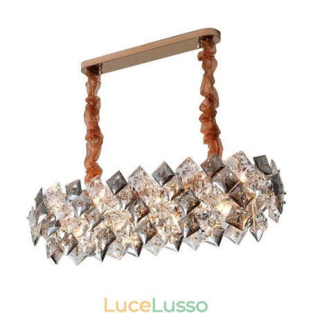 Lampadario in vetro europeo creativo luce pendente di lusso illuminazione Lampadario in vetro europeo creativo luce pendente di lusso illuminazione