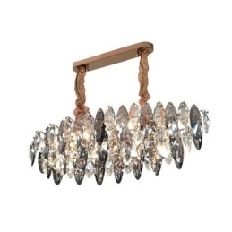 Lampadario di lusso leggero Lampadario in vetro Decorazione per la casa Soggiorno