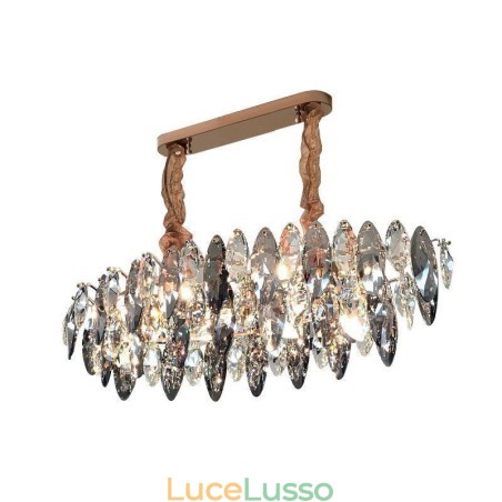 Lampadario di lusso leggero Lampadario in vetro Decorazione per la casa Soggiorno Lampadario di lusso leggero Lampadario in vetro Decorazione per la casa Soggiorno
