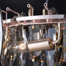 Lampadario di lusso leggero Lampadario in vetro Decorazione per la casa Soggiorno