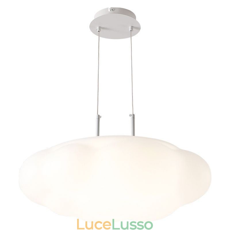 Lampada a sospensione creativa Lampada a sospensione a nuvola bianca