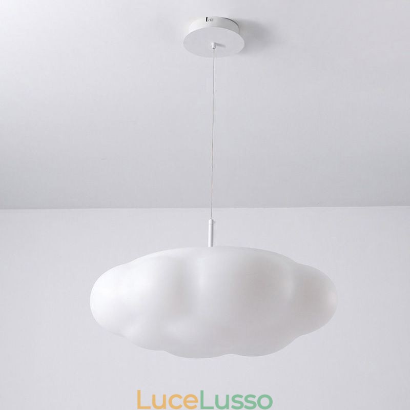 Lampada a sospensione creativa Lampada a sospensione a nuvola bianca