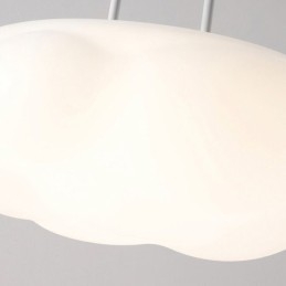 Lampada a sospensione creativa Lampada a sospensione a nuvola bianca