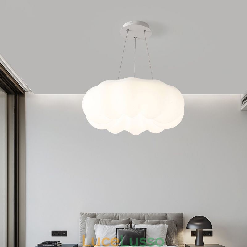Lampada a sospensione nordica Creatività a forma di zucca Luci sospese