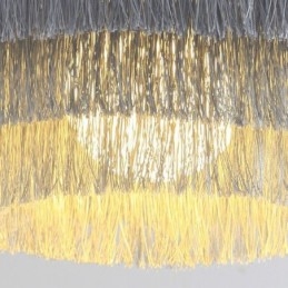 Lampadario decorativo nordico con nappa calda e romantica, lampadario creativo