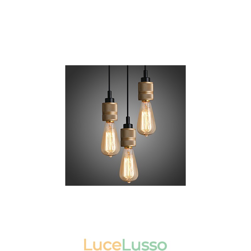 Lampadario Mini Stile Moderno Contemporaneo Metallo
