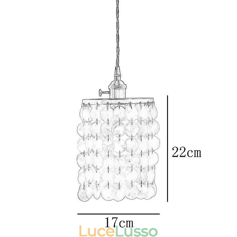 Lampadario classico moderno con paralume in conchiglia bianca, lampada a sospensione, lampada da soffitto