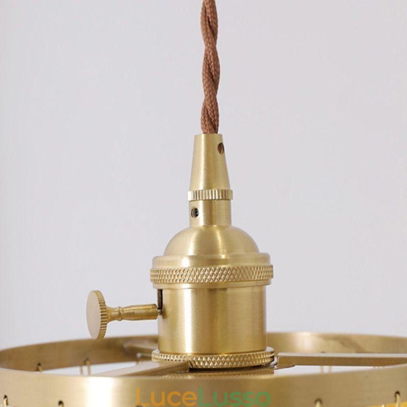 Lampadario classico moderno con paralume in conchiglia bianca, lampada a sospensione, lampada da soffitto