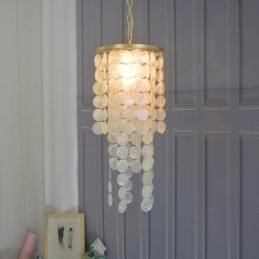 Illuminazione da soffitto a conchiglia contemporanea