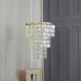 Illuminazione da soffitto a conchiglia contemporanea