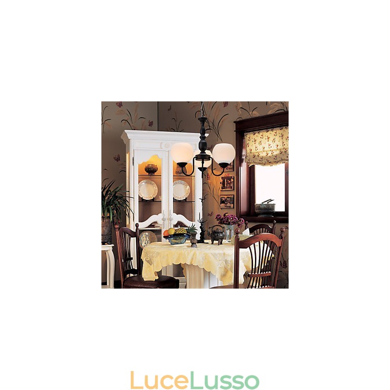 Lampadario in bronzo in stile candela classico tradizionale