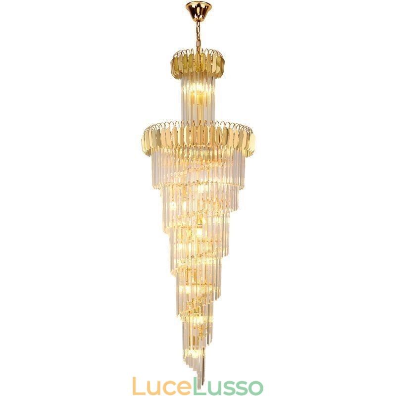 Lampada a sospensione scintillante Grande lampada da soffitto