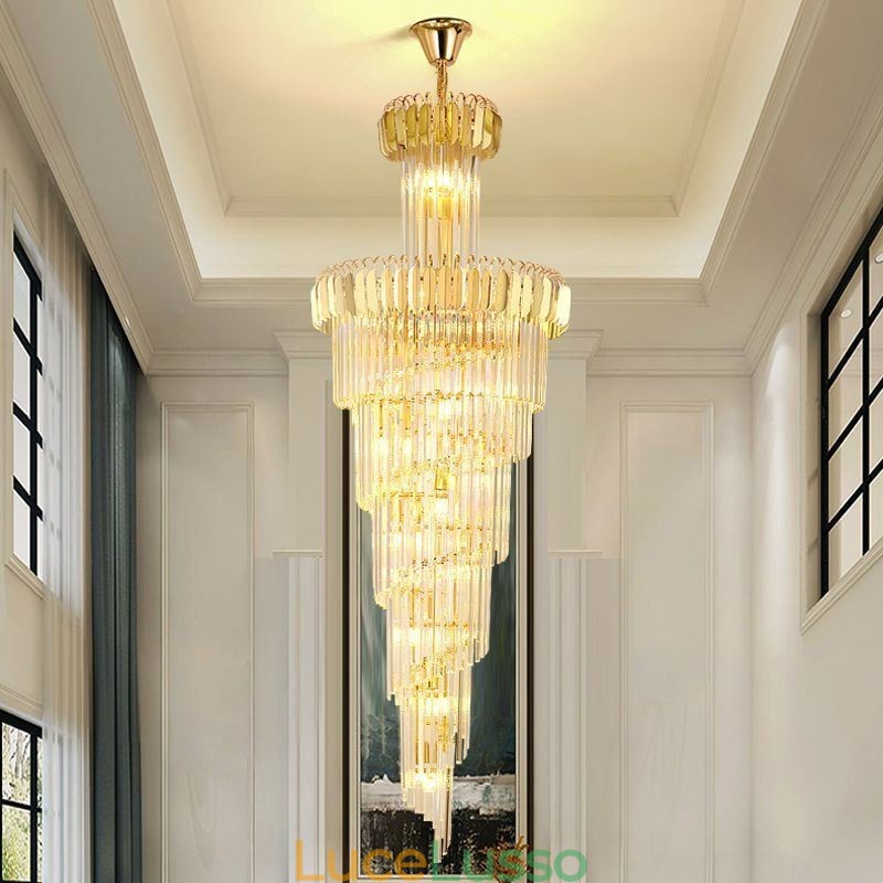 Lampada a sospensione scintillante Grande lampada da soffitto
