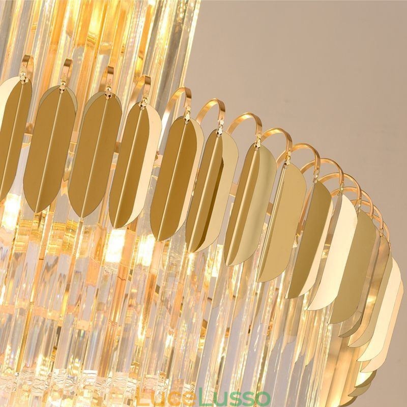 Lampada a sospensione scintillante Grande lampada da soffitto