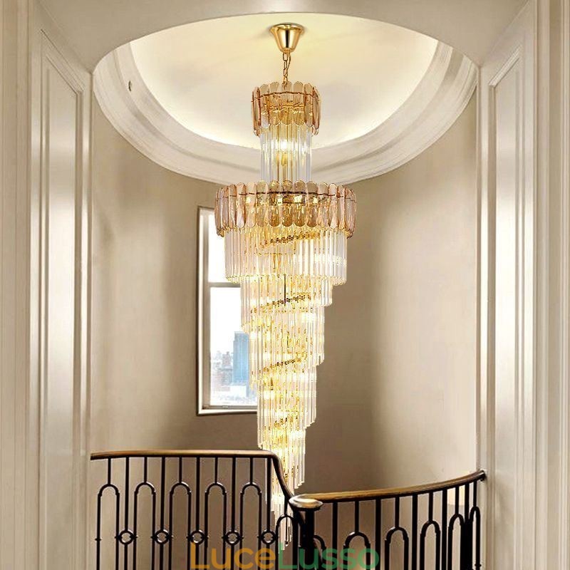 Lampada a sospensione europea Grande lampada da soffitto