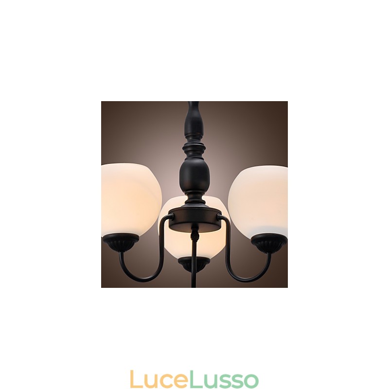 Lampadario in bronzo in stile candela classico tradizionale