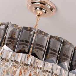 Lampada a sospensione in cristallo Lampada da soffitto contemporanea