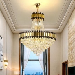 Lampada a sospensione moderna in cristallo Lampada da soffitto