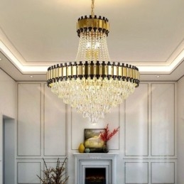 Lampada a sospensione moderna in cristallo Lampada da soffitto