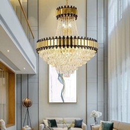 Lampada a sospensione moderna in cristallo Lampada da soffitto