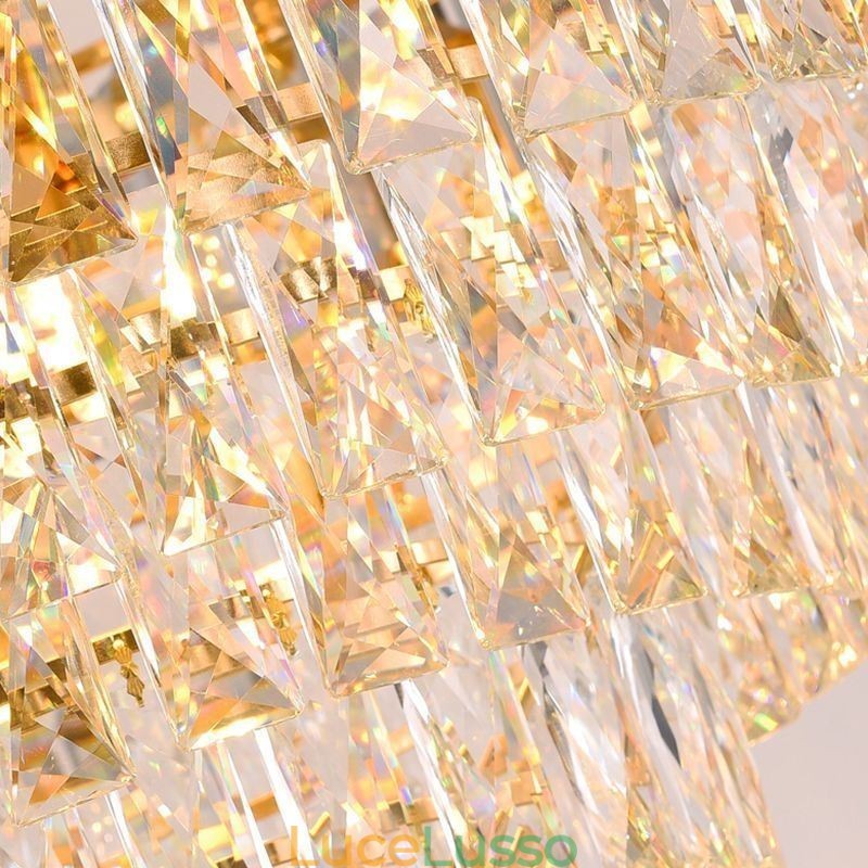 Lampada a sospensione moderna in cristallo Lampada da soffitto