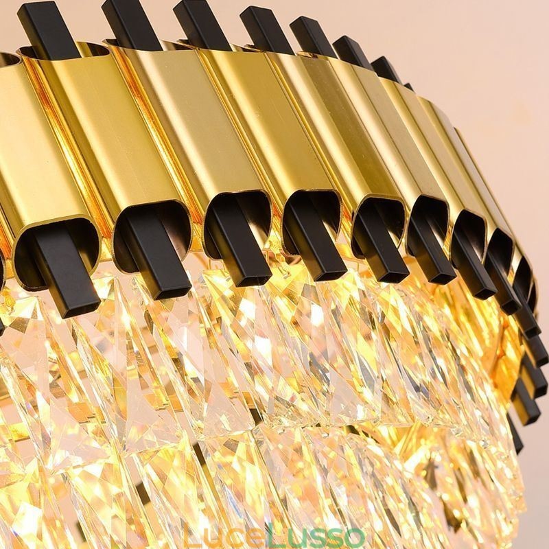 Lampada a sospensione moderna in cristallo Lampada da soffitto