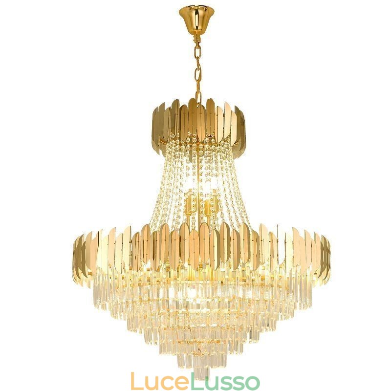 Lampada a sospensione classica in cristallo K9