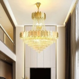 Lampada a sospensione classica in cristallo K9