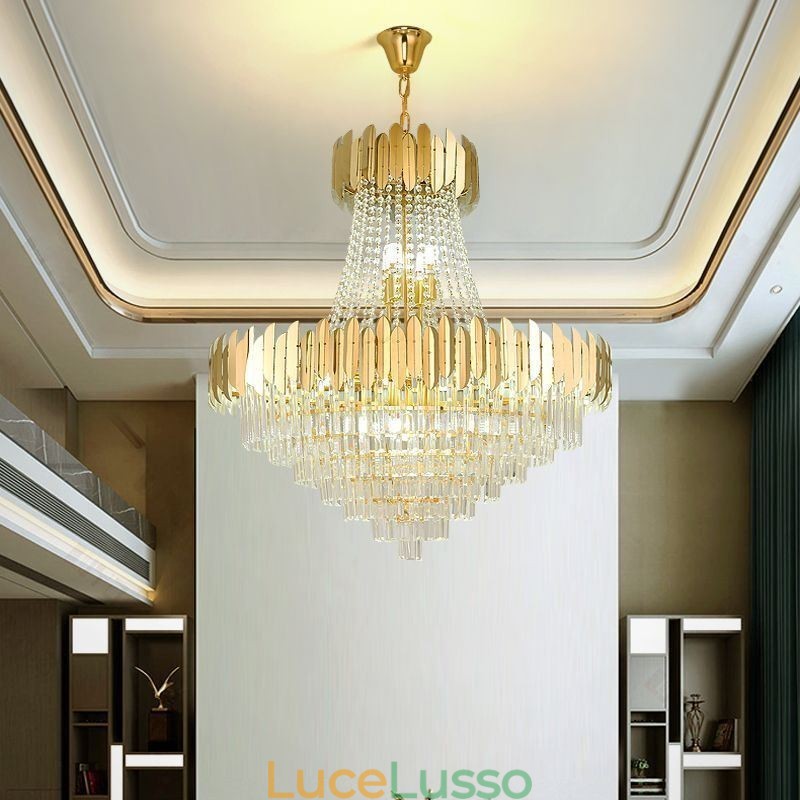 Lampada a sospensione classica in cristallo K9
