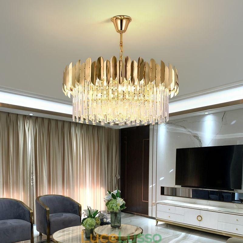 Splendida lampada a sospensione K9 lampada da soffitto in cristallo