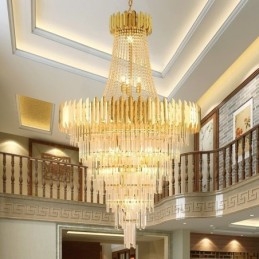 Splendida lampada a sospensione in cristallo da soffitto