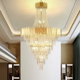 Splendida lampada a sospensione in cristallo da soffitto