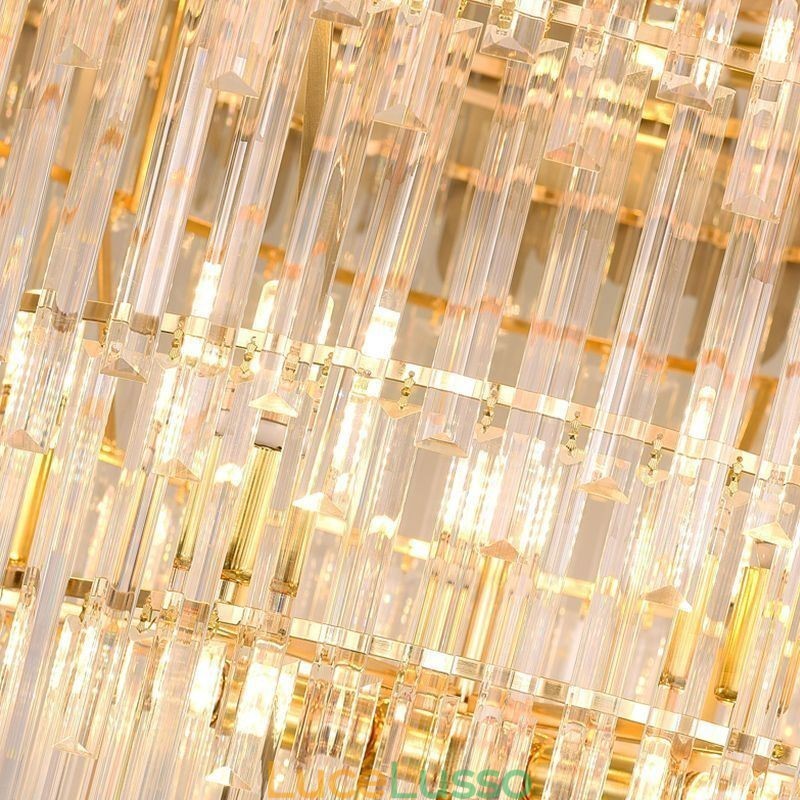 Splendida lampada a sospensione in cristallo da soffitto