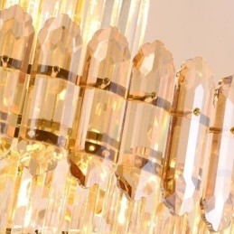 Lampada a sospensione moderna in cristallo di lusso Lampada a sospensione