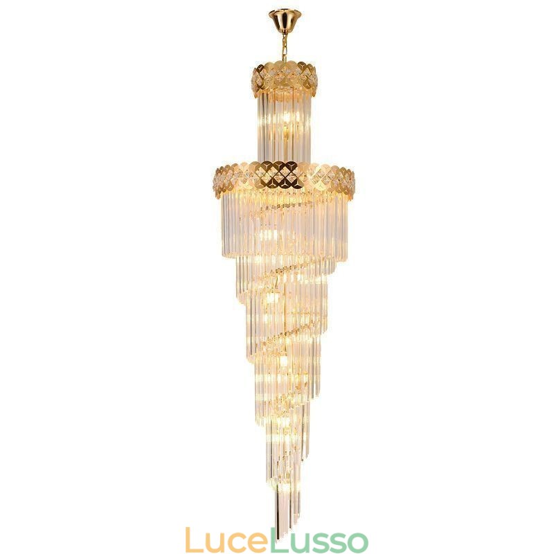 Lampada a sospensione di lusso Lampada a sospensione grande 12 16 18 luci