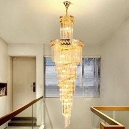 Lampada a sospensione di lusso Lampada a sospensione grande 12 16 18 luci