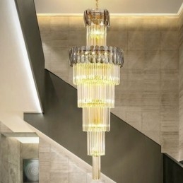 Lampada a sospensione europea moderna spettacolare K9 lampada da soffitto
