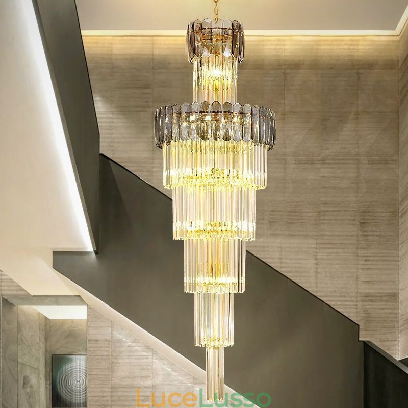 Lampada a sospensione europea moderna spettacolare K9 lampada da soffitto