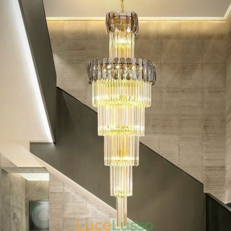 Lampada a sospensione europea moderna spettacolare K9 lampada da soffitto Lampada a sospensione europea moderna spettacolare K9 lampada da soffitto