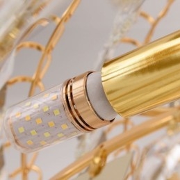 Lampada a sospensione europea moderna spettacolare K9 lampada da soffitto